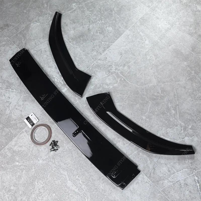 For Seat Ibiza MK5 6F FR TSI TDI 2017-2024 Hatchback Front Bumper Lip Spoiler Splitter Diffuser Retrofit Bodykits Tuning