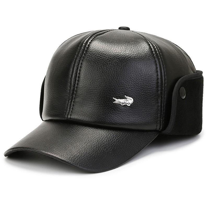 Осень и зима новая мужская кепка с козырьком, папа и дедушка для путешествий на открытом воздухе, утолщенная теплая защита для ушей, кепка вперед