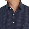Calvin Klein Mens Microprint Poplin Shirt
