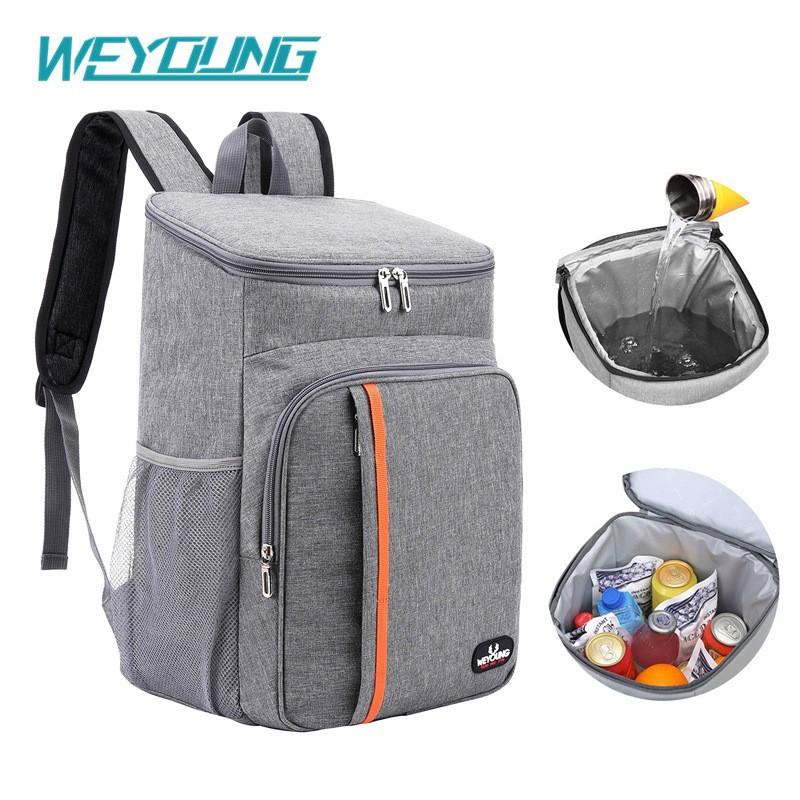 Oxford Cloth Insulated Backpack Cooler Outdoor Picnic Camping School Commute