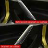 2pcs Carbon Fiber Car Inner Door Handle Trim Pull Grab Panel Handle Cover For 2021 2022 Rhd