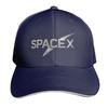 Кепка с логотипом Spacex Модная Повседневная Бейсболка Регулируемая Кепка Хип-Хоп Летняя Унисекс Бейсболки