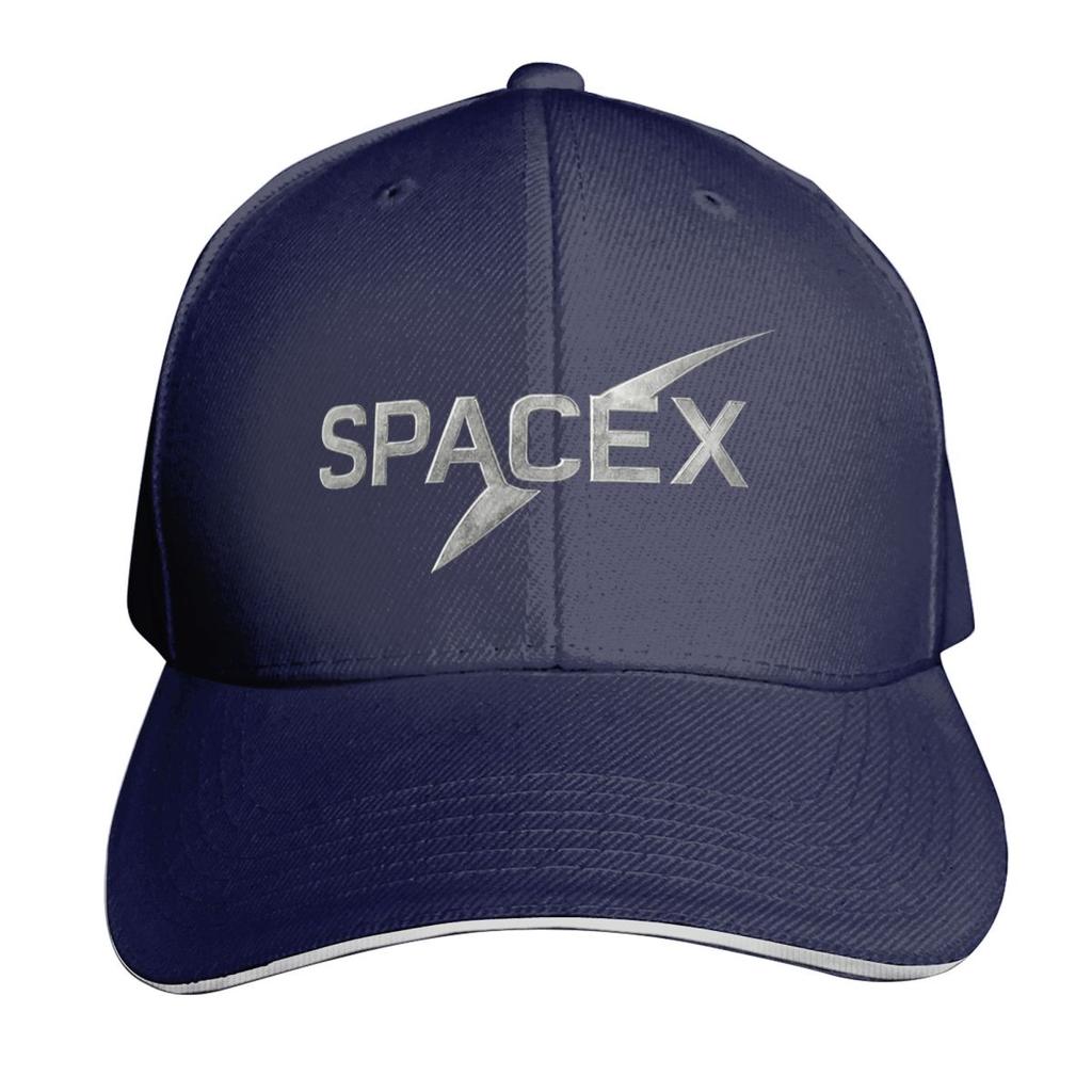 Кепка с логотипом Spacex Модная Повседневная Бейсболка Регулируемая Кепка Хип-Хоп Летняя Унисекс Бейсболки