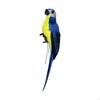 Simulation Parrot Statue Animal Figurine Artwork Party Prop Crafts Wall Hanging Art Bird Sculpture