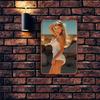 Металлический настенный декор JIT Sunshine Beach Beauty - Декор для улицы и помещения для спальни, бара, гаража, сада