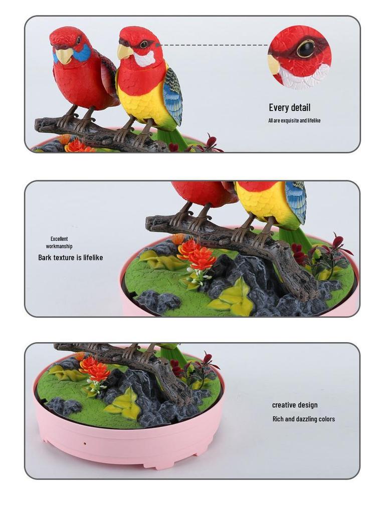 Parrot Voice Control Simulation Toy – Interactive Learning for Kids