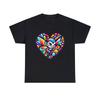 Unisex Adult T Shirt Mischievous Cartoon Pixie Heart Logo Streetwear Graphic Tee