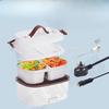 Electric Lunch Box Portable Mini Rice Cooker with Plug-in Heating and Insulation Winter Essential
