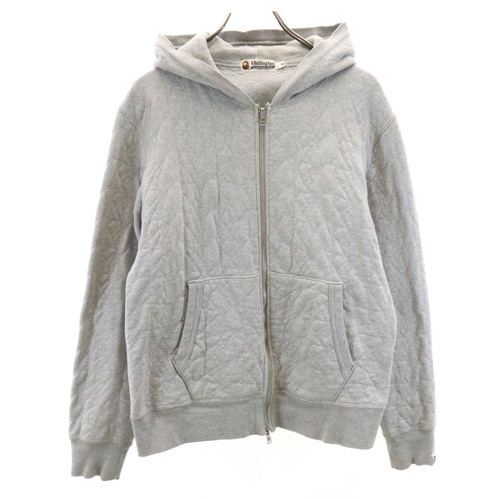 A Bathing Ape Сделано в Японии, узор со звездами, свитшот с длинным рукавом, худи на молнии, мужской, б/у