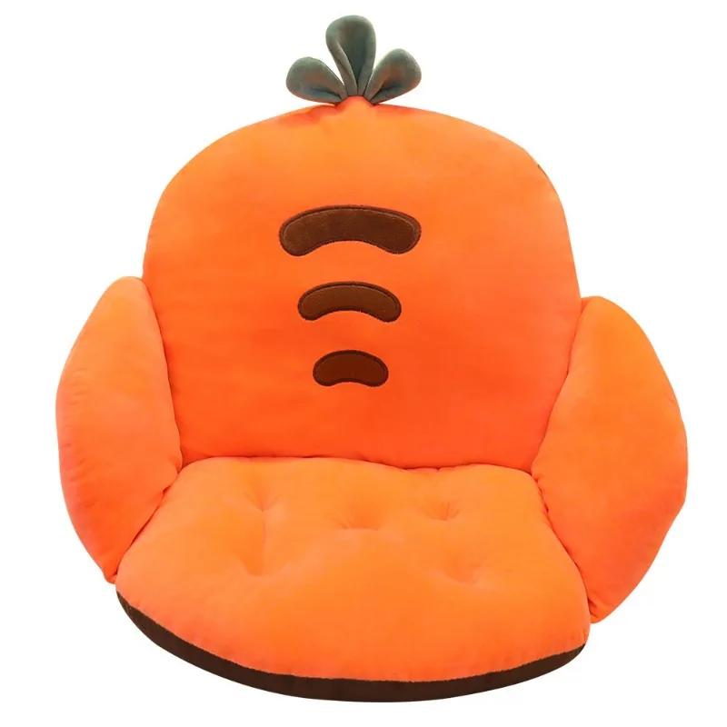 Semi-covered Cushion Sofa Cushion Fruit Animal Dinosaur Cactus Erha Carrot Chinchilla Cushion