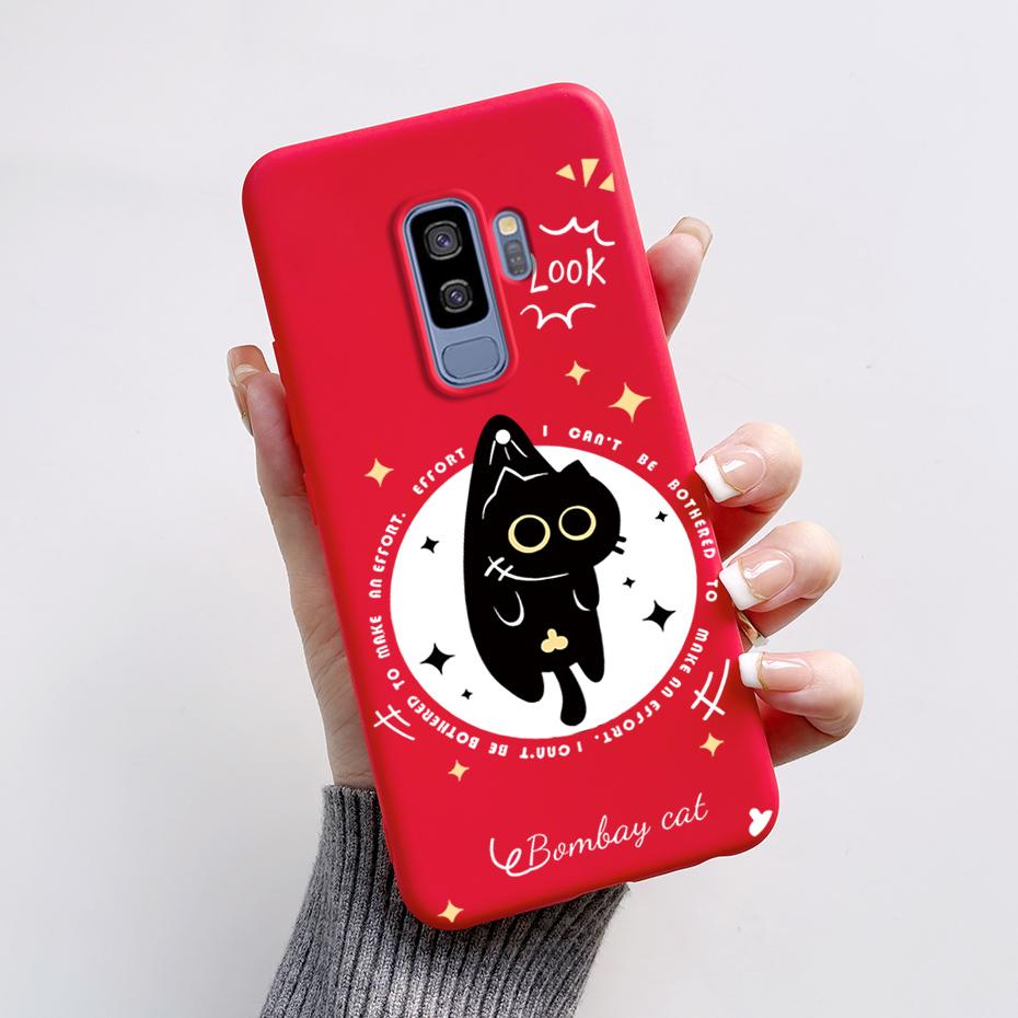 Силиконовая задняя крышка для Coque Samsung Galaxy S9 Plus Милый кролик панда Защитный мягкий чехол для телефона SamsungS9 S9Plus Funda Capas