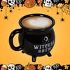 1PC Netflix Halloween Witch Potion Witch Mugs Mugs Magic Ceramic Mugs Magic Witch Crucible Mugs