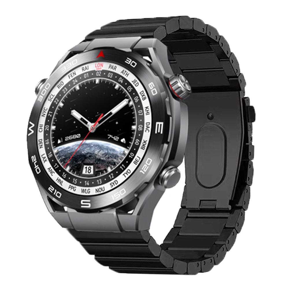 Титановый браслет для Huawei Watch GT5 Pro GT4 46мм Ultimate 22мм Ремешок Роскошный Мужской для Samsung Galaxy Watch 3 45мм Gear S3
