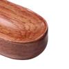 Oval Dried Fruits Serving Tray Wooden Sushi Snack Plate Household Salad Bowl  for Food