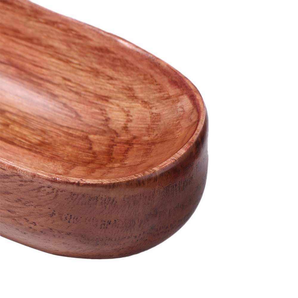Oval Dried Fruits Serving Tray Wooden Sushi Snack Plate Household Salad Bowl for Food