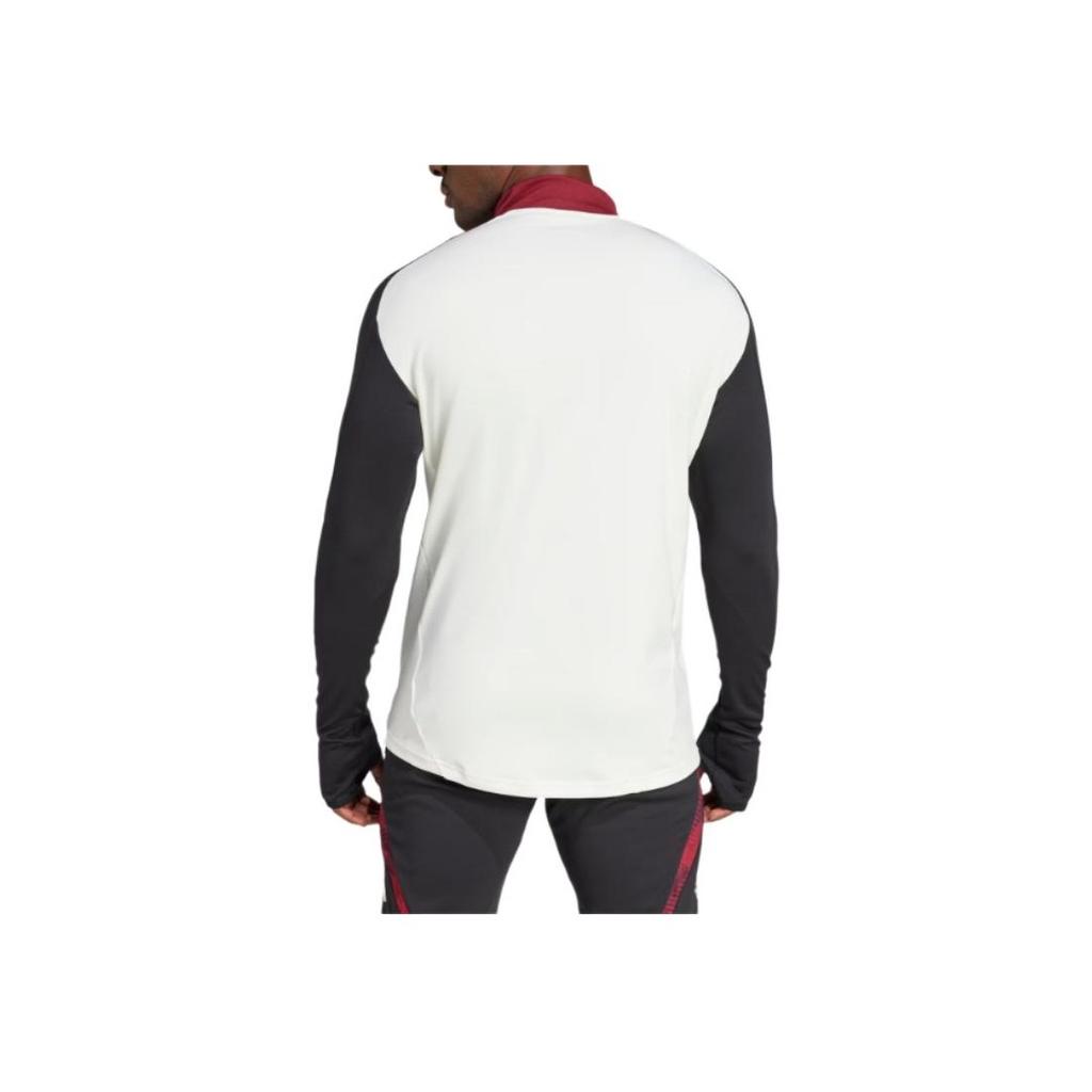 Adidas Aeroready Manchester United Football Series Comfortable Casual Training Pullover Raglan Long Sleeve Retro Football Shirt Men Tops JE3737