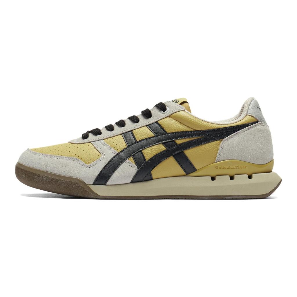 ONITSUKA TIGER Ultimate 81 Ex Удобные Универсальные Прочные Низкие Повседневные Кроссовки Кроссовки Унисекс Желтые 1183B510-204