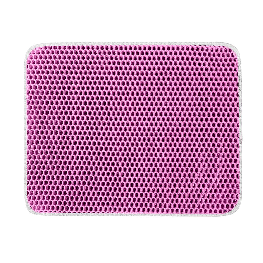 Cat Litter Mat Waterproof Less Waste Litter Easy To Clean Scatter Control Cat Litter Pad Pet Litter Box Carpet Mat