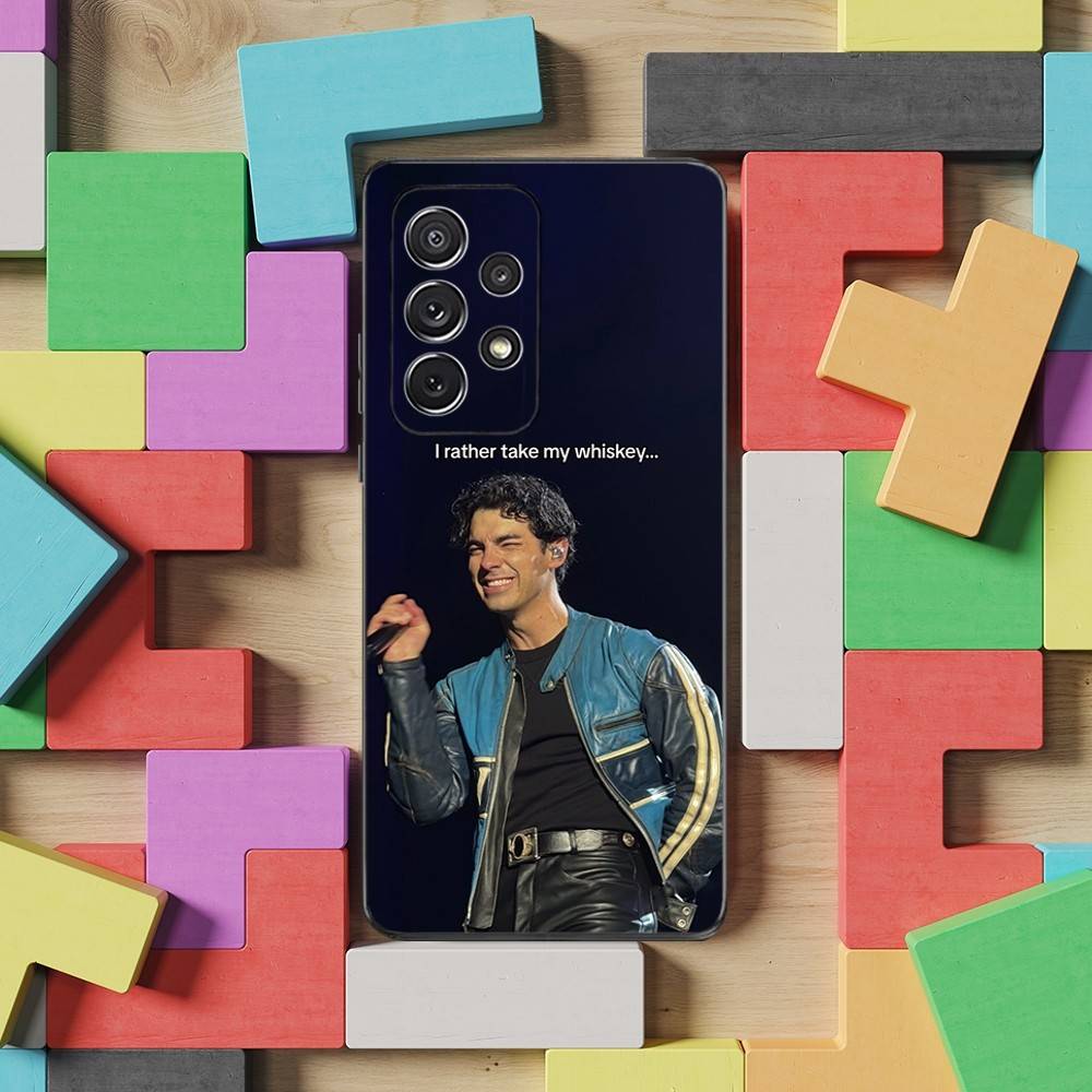Singer J-Joe J-Jonas Phone Case For Samsung S25,S24,S23,S22,S21,S20,S10,Ultra,Plus,Lite,FE,Soft Silicone Black Cover