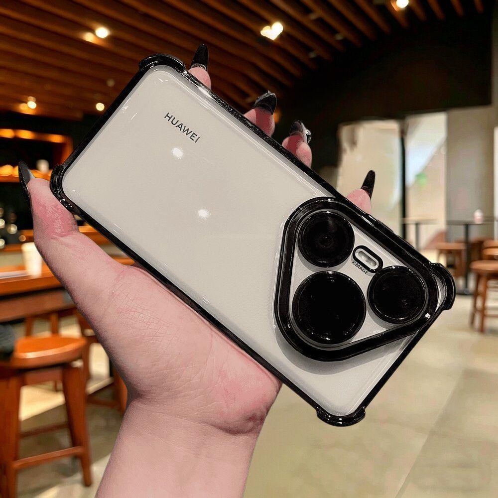 Чехол для Huawei Pura 90 Pro Max, легкий, прозрачный, с усиленными углами, противоударный, защитная крышка для телефона, чехол для Huawei Pura 90 Pro
