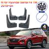 Для Hyundai Santa Fe TM Брызговики Защитные Щитки Крыла Внедорожника Грязезащитные Фартуки Задних Колес Автомобильные Стайлинг Аксессуары