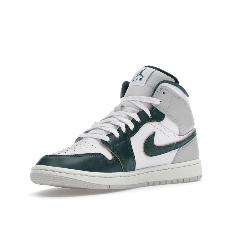 Air Jordan 1 Mid SE Oxidized Green Unisex Sneakers White Sail Neutral-Grey FQ7720-103