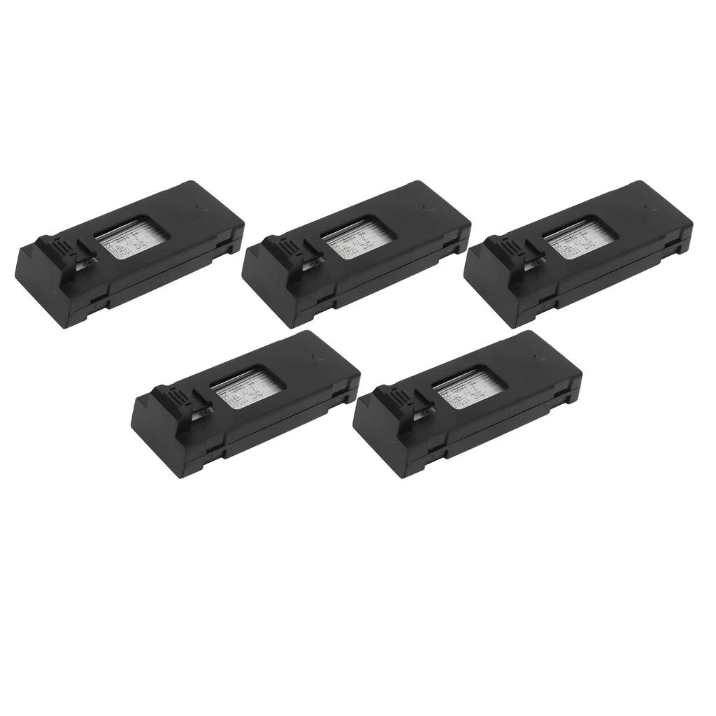 5Pcs Drone Lithium Battery 3.7V 1800mah Remote Control Aircraft Model Accessories with Charging