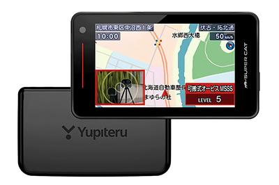 Модель 2023 года Yupiteru LS2100 GPS Полная карта Лазерный радар-детектор с поддержкой MSSS и беспроводной LAN, Отдельная модель