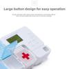 Новая Умная Коробка для Хранения Лекарств с Напоминанием Будильник Таймер Работает от Батареек Электронный Таймер Футляр для Таблеток Ежедневный