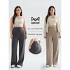 Cat People Pants Plus Size for Women, Slimming Straight-Leg Pants, 2026 Spring/Summer, Loose Fit, Stretchy, High-Waisted Yoga Pants