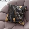 Luxury Panther Print Cushion Covers Pattern Cushion Cover Suitable for Sofa Bedroom Car Pillow Cover