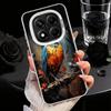 Bird Oil Painting Style Soft Phone Case for Samsung Galaxy S24 S25 FE S26 Edge S23 Ultra S22 Plus S21 + Shockproof Cover Back Sh