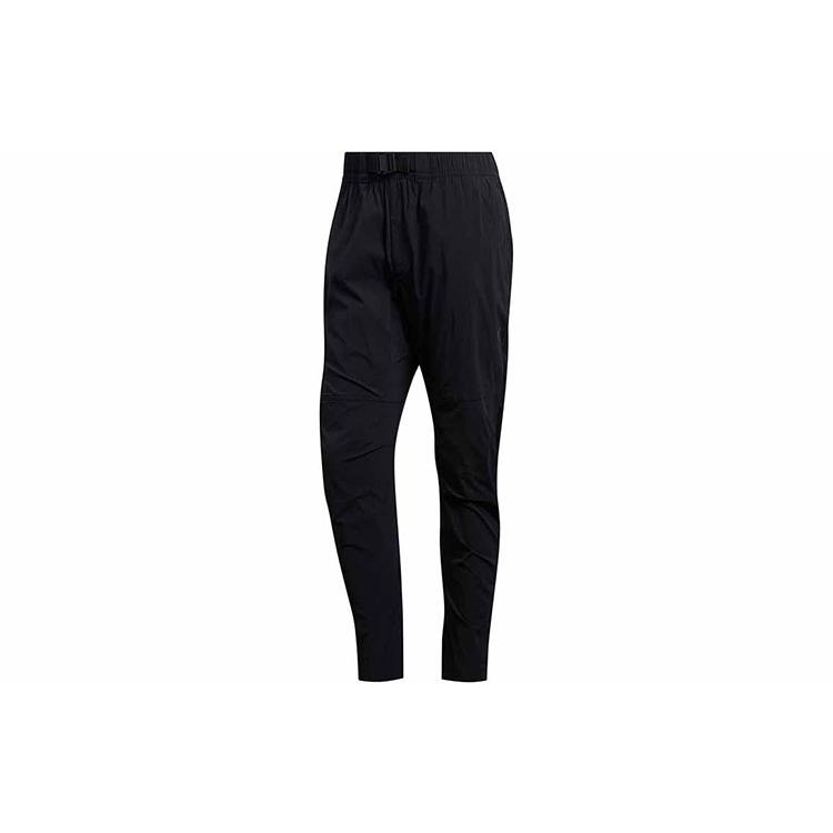 Adidas Knitted Sweatpants Men's Black Moderate Tapered Pants FT2788