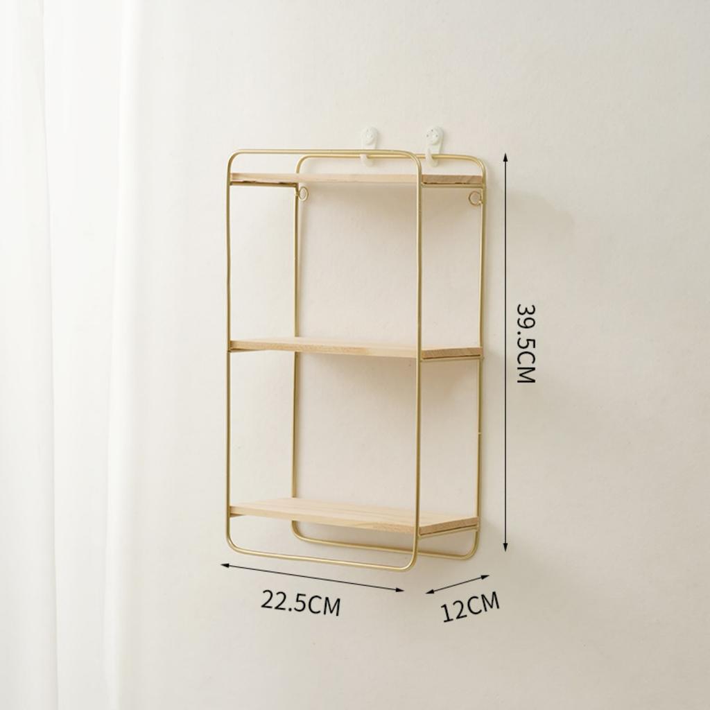 Трехслойная полка для хранения вещей, настенная полка для хранения вещей