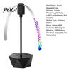 Easy-carry Fly Repellent Fan Tabletop Portable 360 Degrees Rotation USB/Battery Powered Retractable Lightweight Adjustable Pole Physical Mosquito for