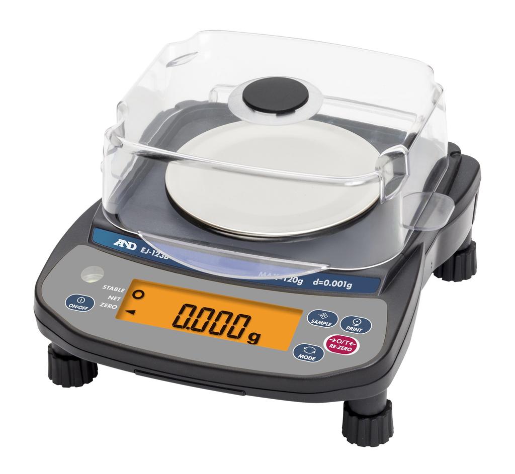 Personal Balance Minimum Pan A&D EJ-123B (Capacity 120g, Readability 0.001g, Dimensions 110mm, Uncertified)