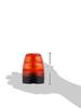 Nichido Industrial Battery-Powered Small LED Rotating Light, LED Flasher 75, Red, NLF75-BA-R
