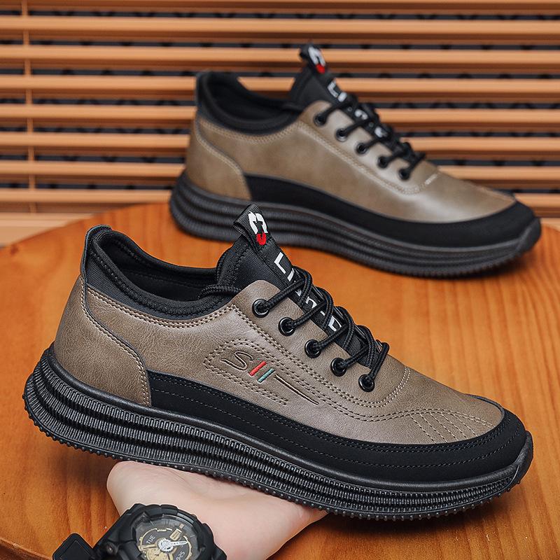 Новая Мода Мужская Обувь на Весну Молодежная Мужская Обувь Трендовая Спортивная Обувь Мужская Повседневная Обувь Корейская Обувь