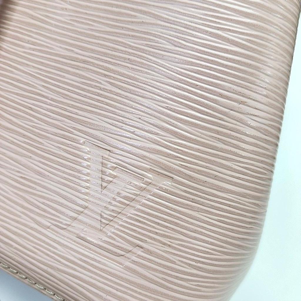 [Pre-Owned] Néonoé Bb Water Wave Leather Bucket Bag - Very Good #10FSEDK