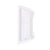 White Opening Flap Cover Plate Removable Inspection Hole ABS Access Hatch Cover  Doors Wall Ceiling