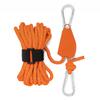 4/5m Camping Rope Tent Rope Tensioner Fastener Fixed Buckle Pulley Ratchet Hangers Lights Camping Awning Wind Rope