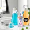 Refillable Glass Mouthwash Dispenser Portable Oil Pourer Bottle Oil Sprayer  Bathroom Counter