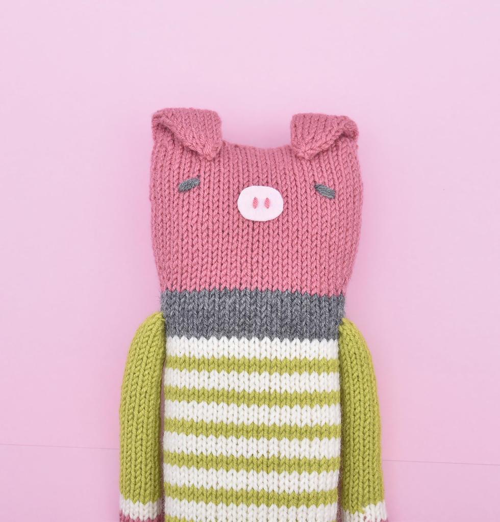 NASKA Amigurumi Kit "Yurukawa Bubuton" (Brand Name) MN-4 Designed by Masami Nagai