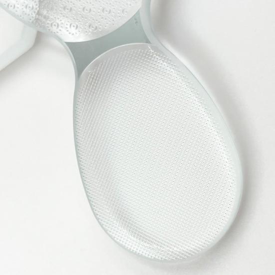 2Pcs Nano Glass Foot Files Double Sided Foot Scrubber Callus Remover for Dead Skin Hardened Heels Nail Shaping