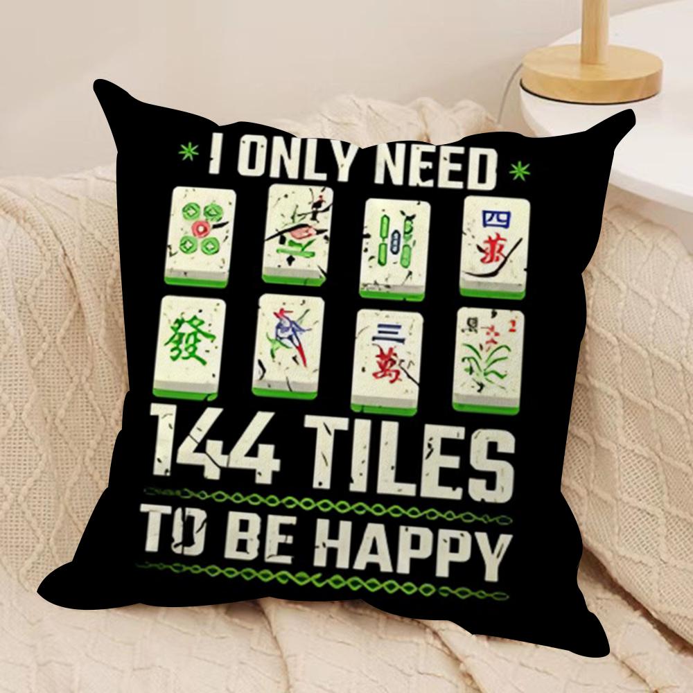 Funny just one more game Cushion Cover Soft Plush Fabric DoubleSided Printed Cushion Covers for All Seasons Modern Home Decor