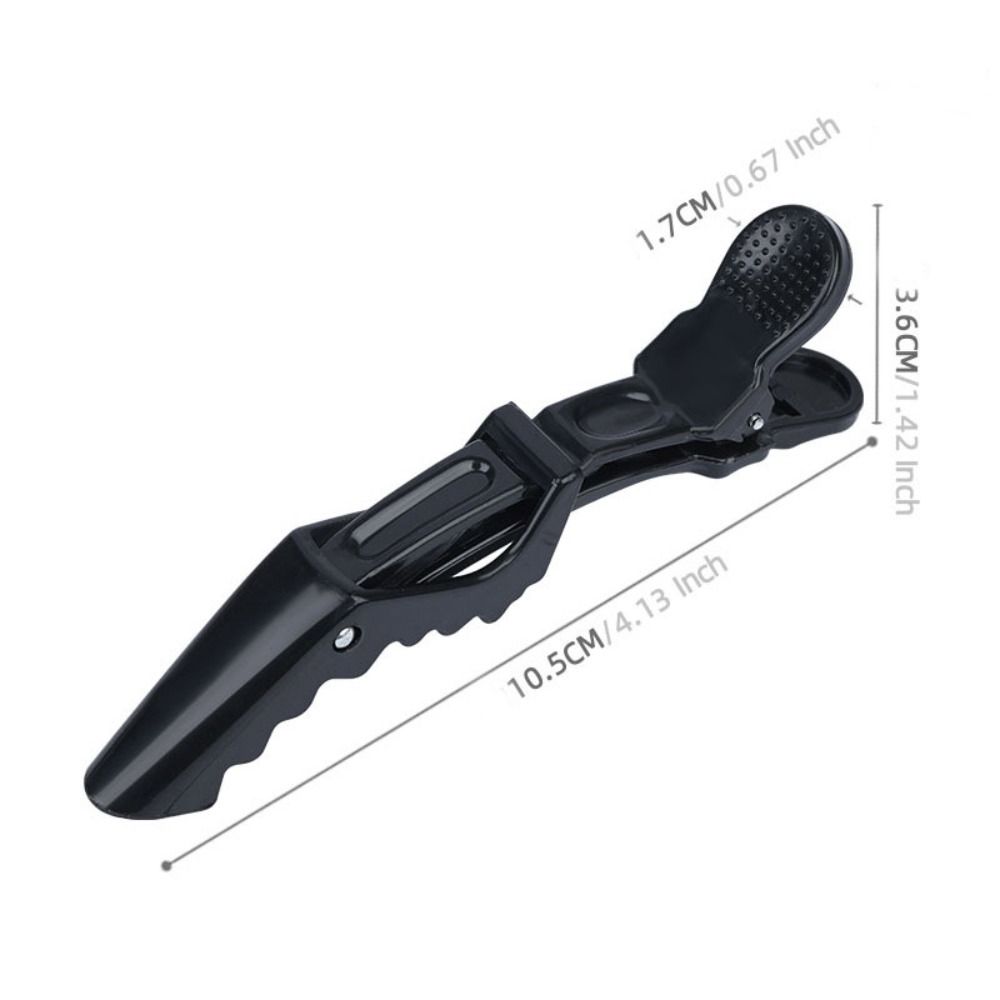 Colorful Crocodile Hairpins Salon Hair Barber Accessories Hairdressing Hair Grip  Men/Women