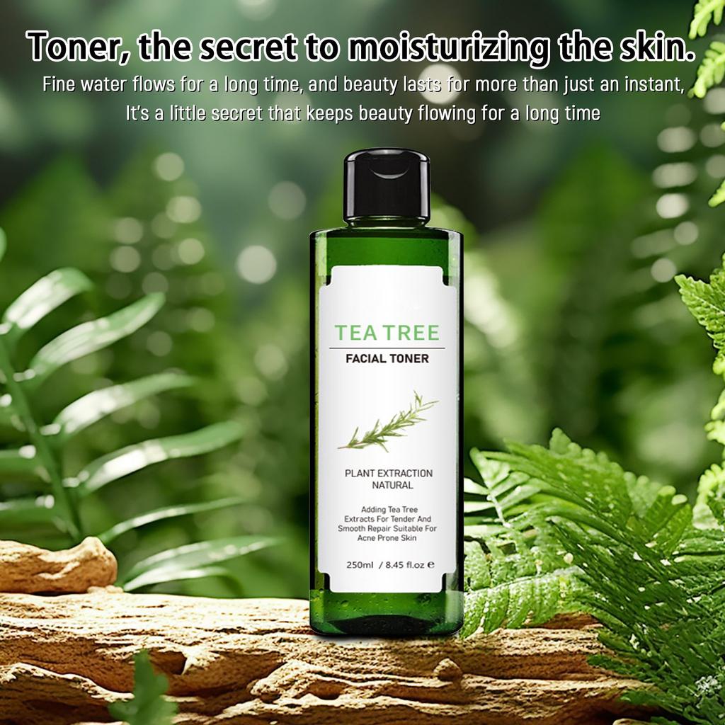 Белый тонер, 250 мл, глубоко очищает и сужает поры Тоник для лица «Древо»