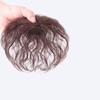 Increase Hair Volume Head Top Wig Block Topper Fake Hair Piece 3D Hair Bangs Corn Curly Bangs