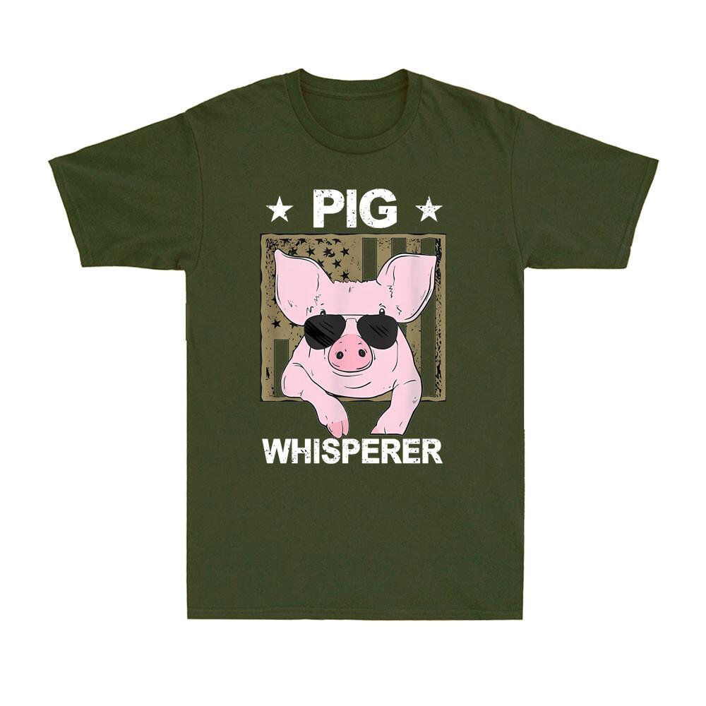 Pig Whisperer Pig Design Great Gift Idea Novelty Pig Graphic Unisexs TShirt