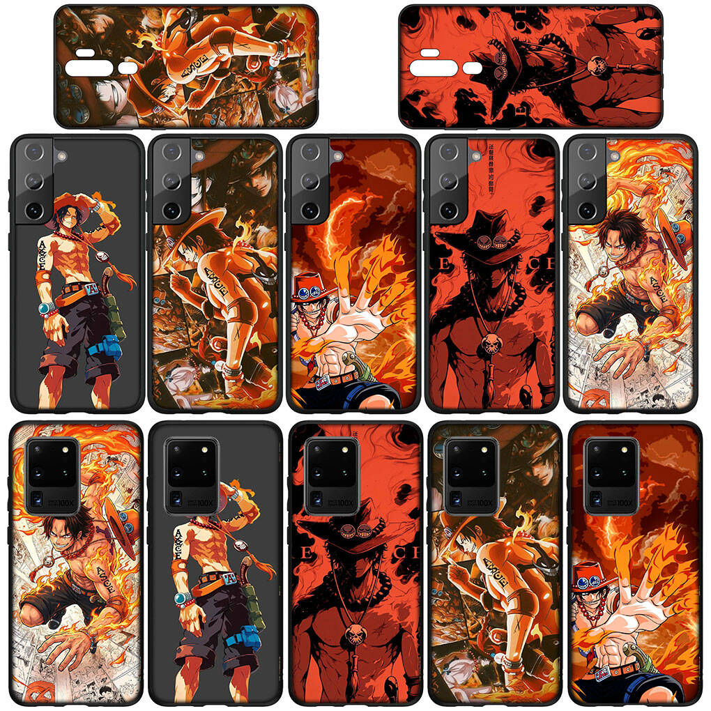 Phone Case for iPhone 17 15 16 Plus Redmi Note 14 12 11 13 Pro Max Huawei P30 P20 Lite OPPO A60 A40 A80 A38 A54 A17 Portgas D Ace One Pieces Cover